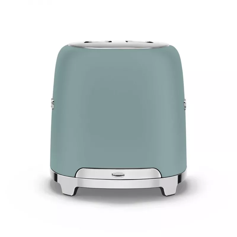 Smeg TSF01EGMEU Tostadora 6 2 rebanadas 950 W cromo, verde
