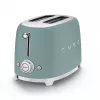 Smeg TSF01EGMEU Tostadora 6 2 rebanadas 950 W cromo, verde