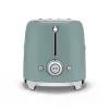 Smeg TSF01EGMEU Tostadora 6 2 rebanadas 950 W cromo, verde