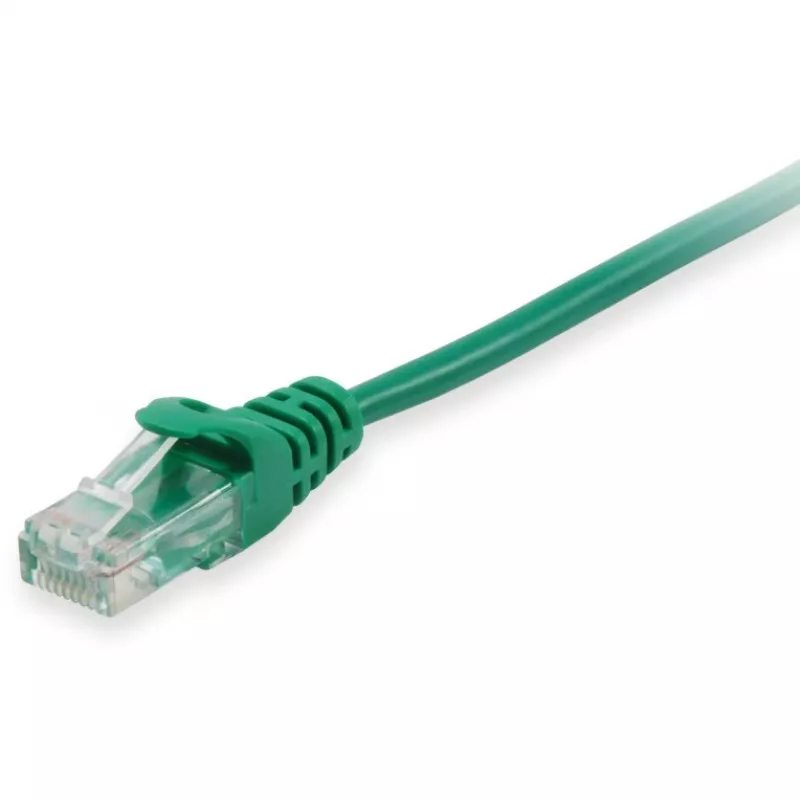 Equip Life - Cable de conexión - RJ-45 (M) - RJ-45 (M) - 0,5 m - UTP - CAT 6 - crimpado, hilo - verde (625447)