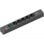 Regleta de alimentación Bachmann 420.0021 2m 5 tomas de corriente interior negro