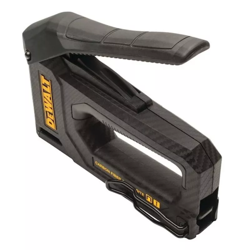 Grapadora DeWalt DWHT80276-0 carbon fiber 2 en 1 — grapadora manual y grapadora, diseño compacto
