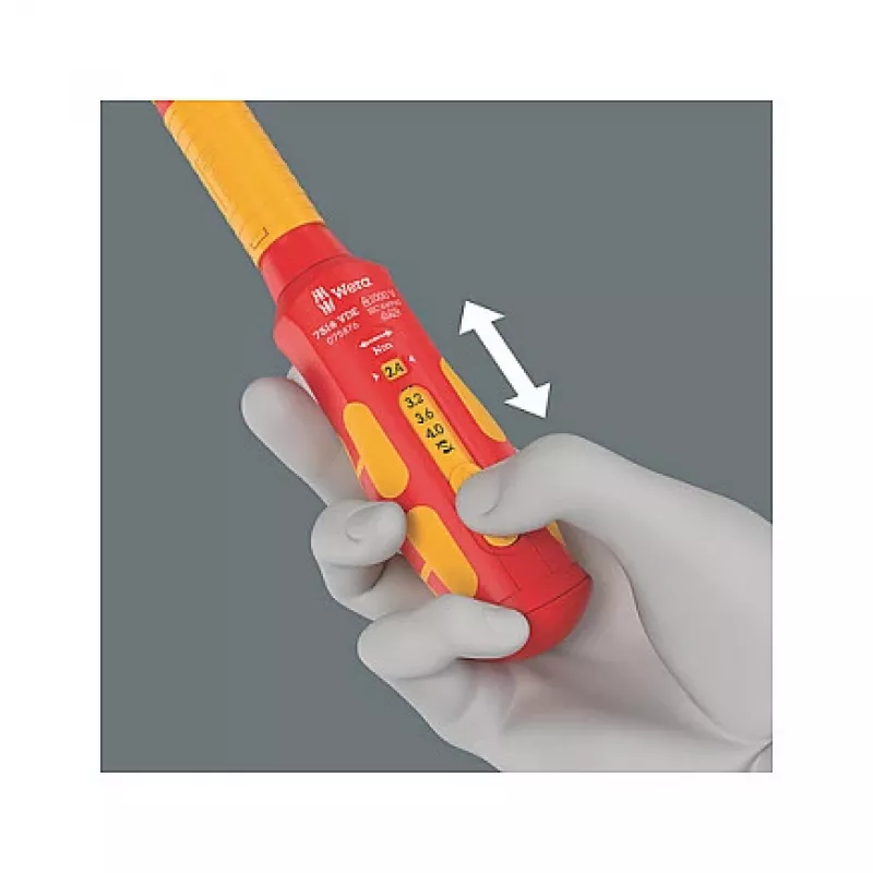 Llave dinamométrica Wera 05075876001 mecánica 2,4 - 4 N⋅m