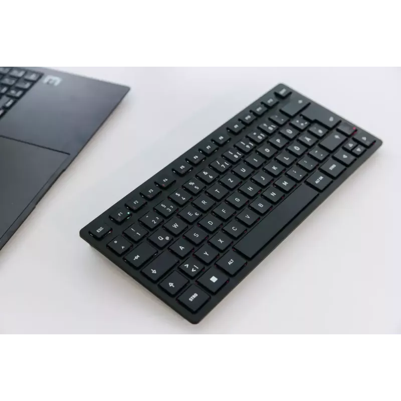 Teclado CHERRY KW 9200 MINI USB RF Wireless Bluetooth AZERTY francés negro