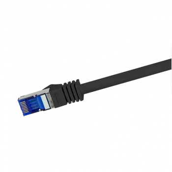 LogiLink C6A023S cable de red negro 0,5 m Cat6a S/FTP (S-STP) (C6A023S)