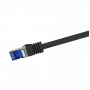 LogiLink C6A023S cable de red negro 0,5 m Cat6a S/FTP (S-STP) (C6A023S)