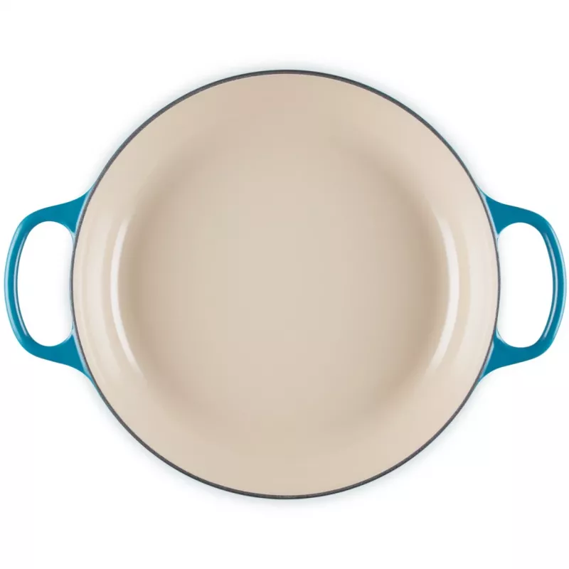 Cazuela baja redonda Le Creuset Signature 30 cm Deep Teal (21180306422430)