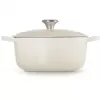 Asador redondo Le Creuset Signature 22 cm Meringue crema (21177227164430)