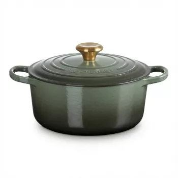 Asador redondo Le Creuset Signature 24 cm tomillo