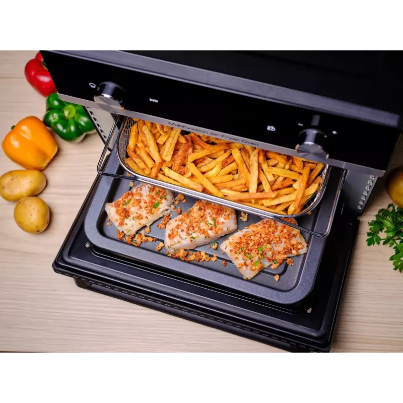 Freidora de aire Tefal Easy Fry FW605810 20 L negra