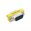 InLine adaptador DB15 HD VGA S-VGA conector macho conector macho