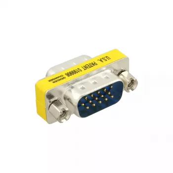 InLine adaptador DB15 HD VGA S-VGA conector macho conector macho