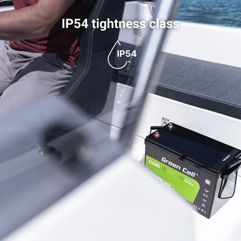 Batería USV Green Cell LFPGC12V12AH LiFePO4 12,8V 12Ah (153,6Wh) negro