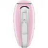 Smeg HMF01PKEU batidora de mano con diseño retro años 50 rosa