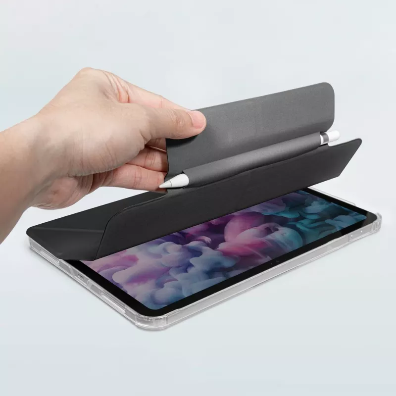Funda tipo folio LAUT Huex para iPad 10. Gen 2022 – negra, funda folio protectora