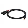 Cable SSQ jack estéreo 3,5 mm a 2x XLR macho MIXLR3 — cable de audio de 3 m