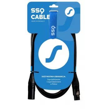 Cable SSQ XX3 - cable XLR-XLR, 3 metros