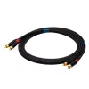 SSQ RCARCA3 - cable 2x RCA - 2x RCA - 3 m, negro