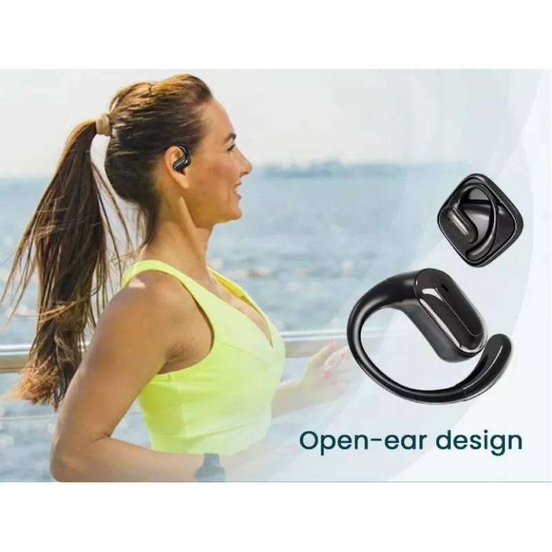 Auriculares con cable GEMBIRD OWS-01-BK con diadema ajustable y micrófono integrado