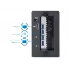 StarTech.com cable breakout QSFP+ de 3m – QSFP+ a 4x SFP+