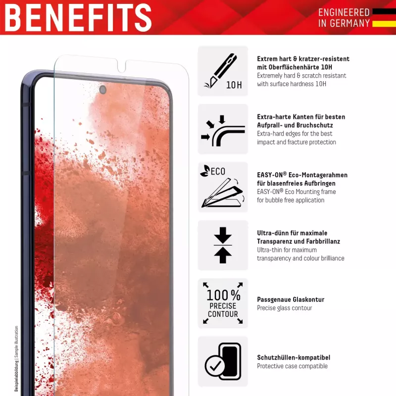 Displex protector de pantalla Samsung Galaxy A14 5G resistente a arañazos