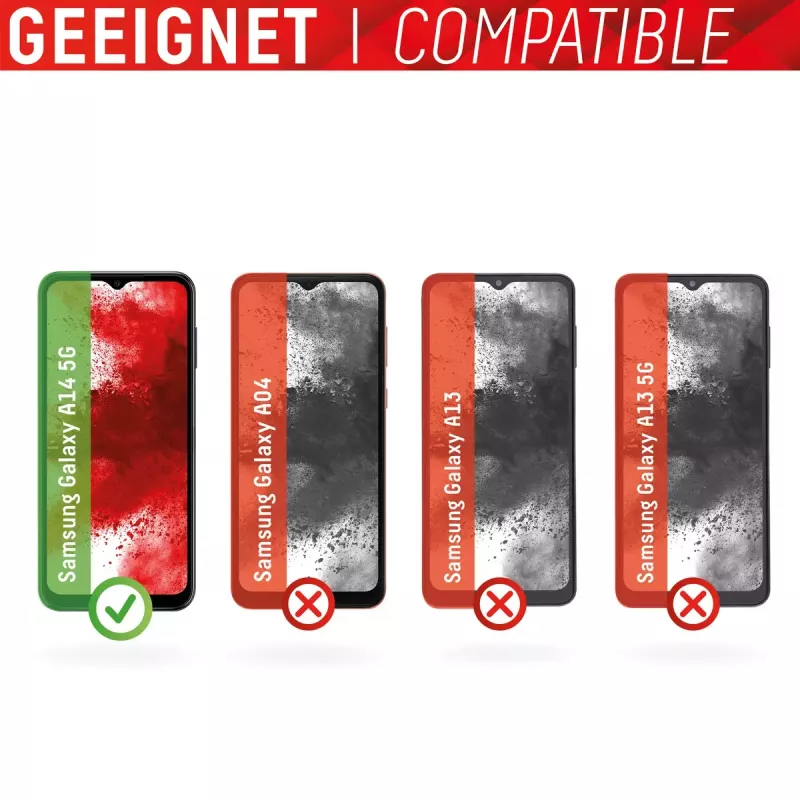 Displex protector de pantalla Samsung Galaxy A14 5G resistente a arañazos