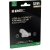 Memoria USB Emtec 128 GB USB Type-A USB Type-C D280