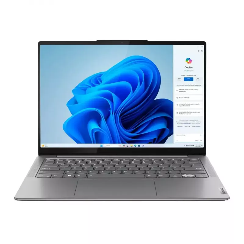 Portátil Lenovo YOGA Slim 7 14 inch Ultra 5 125H, 16 GB LPDDR5, 1 TB NVMe, 14 inch WUXGA OLED, Windows 11 Home, Luna Grey