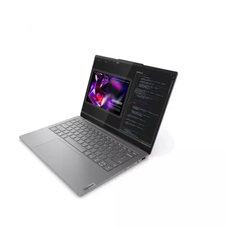 Portátil Lenovo YOGA Slim 7 14 inch Ultra 5 125H, 16 GB LPDDR5, 1 TB NVMe, 14 inch WUXGA OLED, Windows 11 Home, Luna Grey
