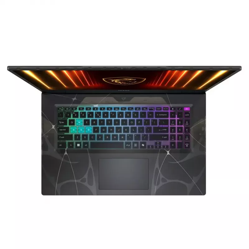 Portátil MSI Cyborg 15 B13WGKG-630XPL — 15,6 inch FHD 144Hz, Intel i7-13620H, 16GB DDR5, 1TB NVMe, NVIDIA RTX 5070 8GB, Translucent negro, sin sistema operativo