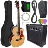 V-TONE EAG SET NT - Set (guitarra electroacústica 4/4, natural + amplificador)