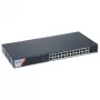 Hikvision DS-3E1528HP-SI-24P2T2F Switch PoE gestionable, 24 puertos + 2 SFP