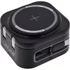 Cargador inalámbrico de interior InLine 33392T para auriculares, headsets, smartphones y smartwatches – alimentación USB 9/12 V, Negro
