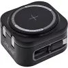 Cargador inalámbrico de interior InLine 33392T para auriculares, headsets, smartphones y smartwatches – alimentación USB 9/12 V, Negro
