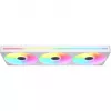 COUGAR Unity360-FB Ventilador ARGB PWM invertido de marco único 360mm, 120mm x3, 700–1600 RPM, FDB, Blanco