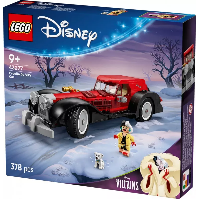 Set LEGO El coche de Cruella De Vil 43277 – Set de construcción de coleccionista