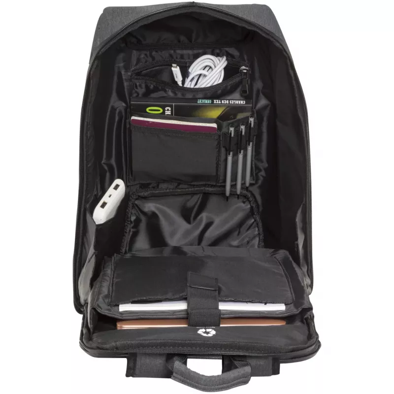 DBRAMANTE1928 Christiansborg - Mochila reciclada 16 - Charcoal