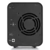 TerraMaster D5 HYBRID array de discos de sobremesa Negro 5 unidades HDD SSD