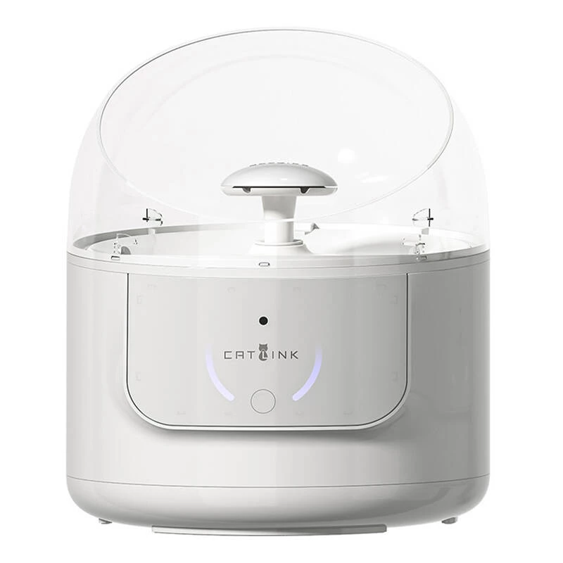 Fuente de agua para mascotas Catlink Pure CL-W-01, capacidad 2,5 l, agua circulante filtrada