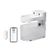 Fuente para gatos Catlink Pure 3 CL-WB-02 blanco con sistema de filtrado y caudal de agua ajustable