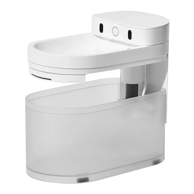 Fuente para gatos Catlink Pure 3 CL-WB-02 blanco con sistema de filtrado y caudal de agua ajustable