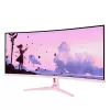 Monitor curvo para ordenador Arozzi Nova 34 pulgadas (86,4 cm) 3440×1440 21:9 LED 1 ms Rosa
