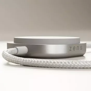 Cable USB-C a USB-C Zens Pro 2 – USB‑C a USB‑C, Blanco