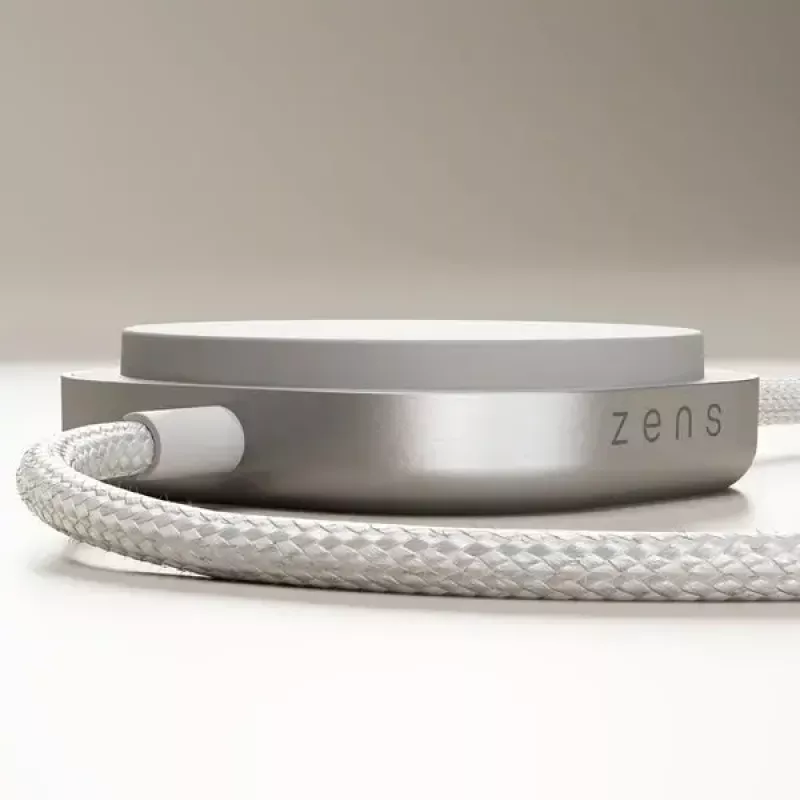Cable USB-C a USB-C Zens Pro 2 – USB‑C a USB‑C, Blanco