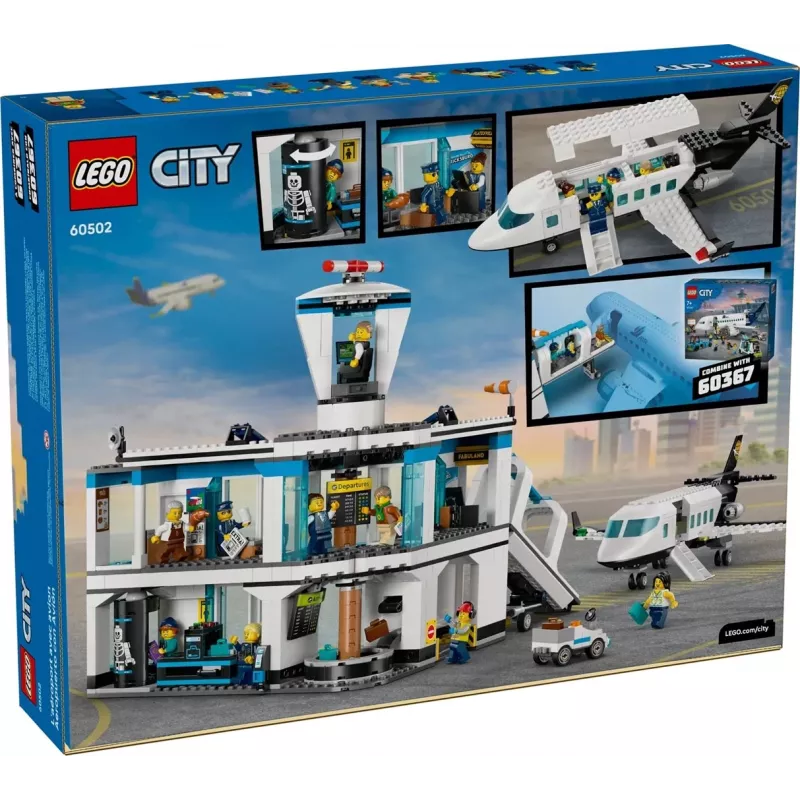 LEGO CITY 60502 Aeropuerto con avión