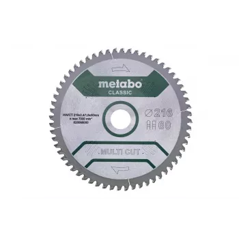 Disco de sierra circular Metabo 628066000 21,6 cm