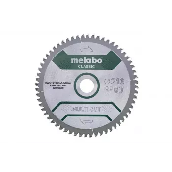 Disco de sierra circular Metabo 628066000 21,6 cm