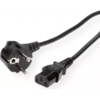 ROLINE GREEN funda protectora de cable de alimentación C13 LSOH 1,8 m negro - alimentación/fuente de alimentación - 1,8 m