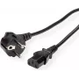 ROLINE GREEN funda protectora de cable de alimentación C13 LSOH 1,8 m negro - alimentación/fuente de alimentación - 1,8 m