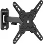 Soporte de pared VALUE para LCD/TV 2 brazos orientables VESA200x200 109,2 cm